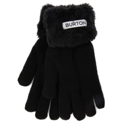 BURTON OF LONDON Gants intérieur fourré heaven Femme NOIR Clearance