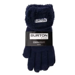 BURTON OF LONDON Gants intérieur fourré heaven Femme BLEU FONCE New