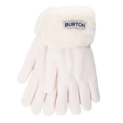 BURTON OF LONDON Gants intérieur fourré heaven Femme BLANC ECRU Discount