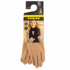 RODIER Gants liseret poignet gulcana Femme BLEU FONCE Outlet