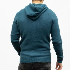 BILL TORNADE Gilet a capuche quebec 27361 Homme BLEU PETROLE Outlet