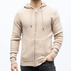 BILL TORNADE Gilet a capuche quebec 27361 Homme BEIGE Best