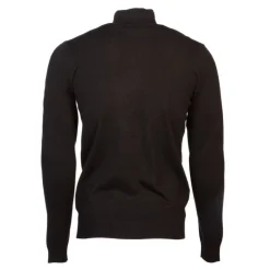 BILL TORNADE Gilet coton col cheminé avec zip Homme NOIR Clearance