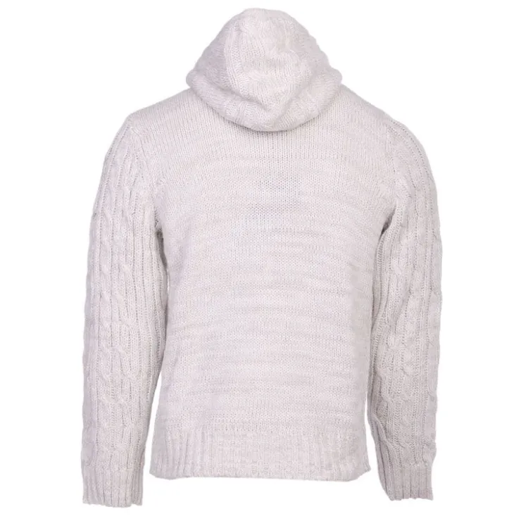 PANAME BROTHERS Gilet court boutonné Homme GRIS CLAIR Hot