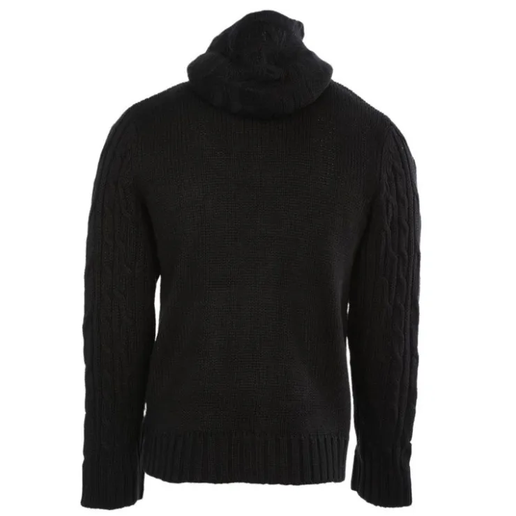 PANAME BROTHERS Gilet court boutonné Homme NOIR Outlet