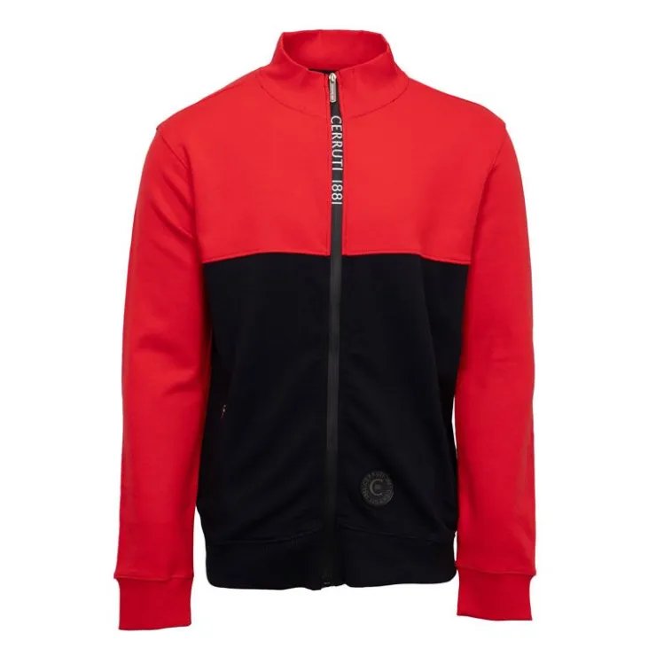 CERRUTI Gilet de sport argeles coton Homme ROUGE Outlet