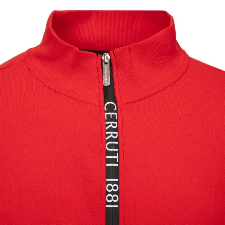 CERRUTI Gilet de sport argeles coton Homme ROUGE Outlet