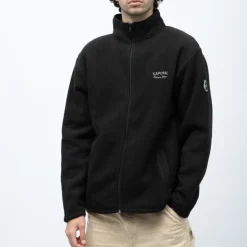 KAPORAL Gilet polaire franco col montant avec zip Homme NOIR Online