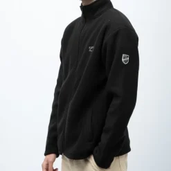 KAPORAL Gilet polaire franco col montant avec zip Homme NOIR Online