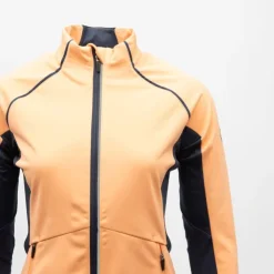 ROSSIGNOL Gilet technique softshell avec zip col cheminée Femme ORANGE CLAIR Outlet