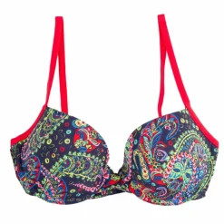 CHERRY BEACH Haut de maillot de bain balconnet motif cachemire Femme MULTICOLORE Best