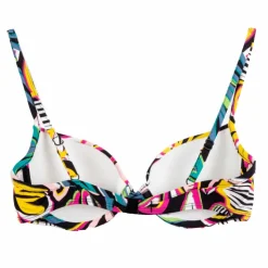 CHERRY BEACH Haut de maillot de bain balconnet imprimé Femme MULTICOLORE