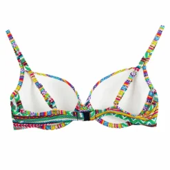 CHERRY BEACH Haut de maillot de bain imprimé aztèque Femme MULTICOLORE Sale