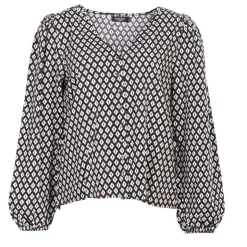 DEELUXE 74 Haut etania graphique et blanc Femme NOIR Online