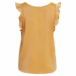 VILA Haut sm 14067188 Femme JAUNE Clearance