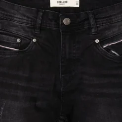 DEELUXE 74 Jean black destroy slim caesar Homme NOIR Outlet