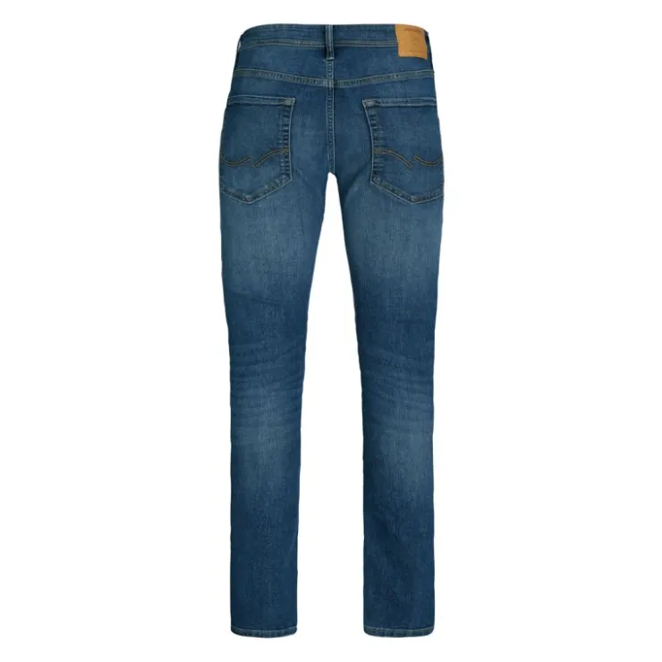 JACK & JONES Jean brut Mike coupe fuselée Homme BLEU Outlet