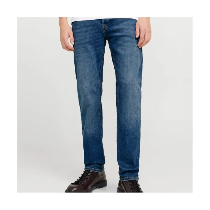 JACK & JONES Jean brut Mike coupe fuselée Homme BLEU Outlet
