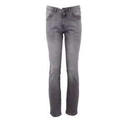 BILL TORNADE Jean brut denim Mexico effet vieilli Homme GRIS
