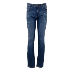 BILL TORNADE Jean brut denim Mexico effet vieilli Homme BLEU Outlet