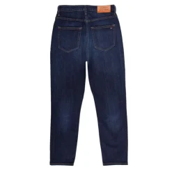 TOMMY HILFIGER Jean brut slim cigarette taille haute Femme BLEU FONCE Discount