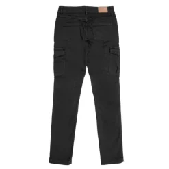 AMERICAN PEOPLE Jean cargo denim Denver slim Femme NOIR