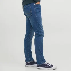 JACK & JONES Jean classique slim délavé Homme BLEU Best