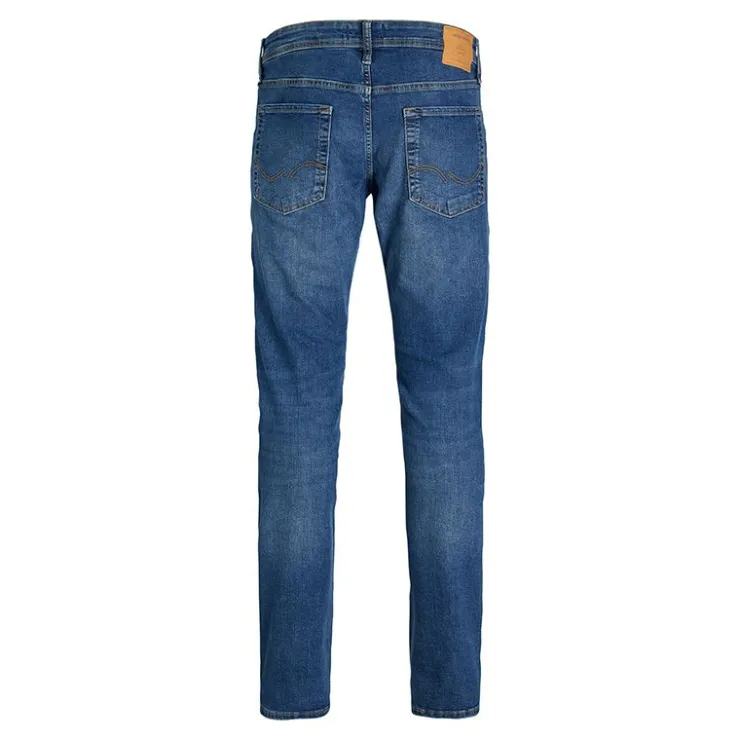 JACK & JONES Jean classique slim délavé Homme BLEU Best