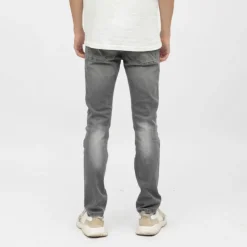 BILL TORNADE Jean denim new york regular Homme GRIS