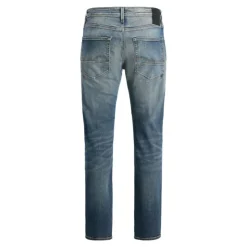 JACK & JONES Jean délavé Mike fuselé denim Homme BLEU FONCE Hot