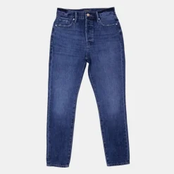 NAGEV Jean droit bleu olivia coton bio Femme BLEU FONCE Best