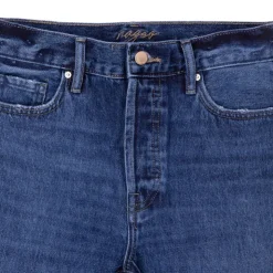 NAGEV Jean droit bleu olivia coton bio Femme BLEU FONCE Best