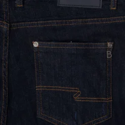 BILL TORNADE Jean foncé Mexico avec surpiqures jaunes Homme BLEU FONCE Outlet