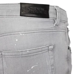THE NEW DESIGNERS Jean clair taches de peinture Femme GRIS Clearance