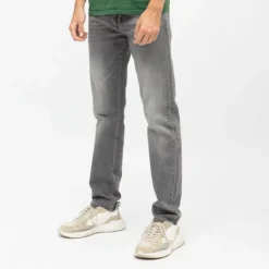 BILL TORNADE Jean jackson denim coton Homme GRIS