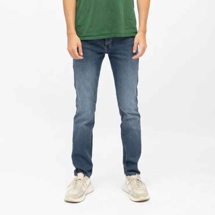 BILL TORNADE Jean jackson denim coton Homme BLEU