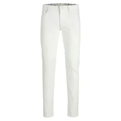 JACK & JONES Jean lily slim fit taille basse en coton Homme BLANC Clearance