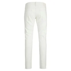 JACK & JONES Jean lily slim fit taille basse en coton Homme BLANC Clearance