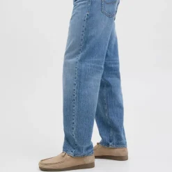 JACK & JONES Jean loose Eddie blue denim taille haute Homme BLEU Discount