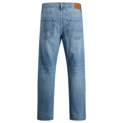 JACK & JONES Jean loose Eddie blue denim taille haute Homme BLEU Discount