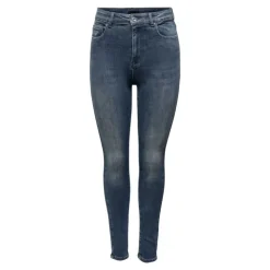 ONLY Jean mila blue black denim skinny Femme GRIS Hot