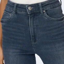 ONLY Jean mila blue black denim skinny Femme GRIS Hot