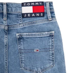 TOMMY HILFIGER Jean mom fit avec trous Femme BLEU Best
