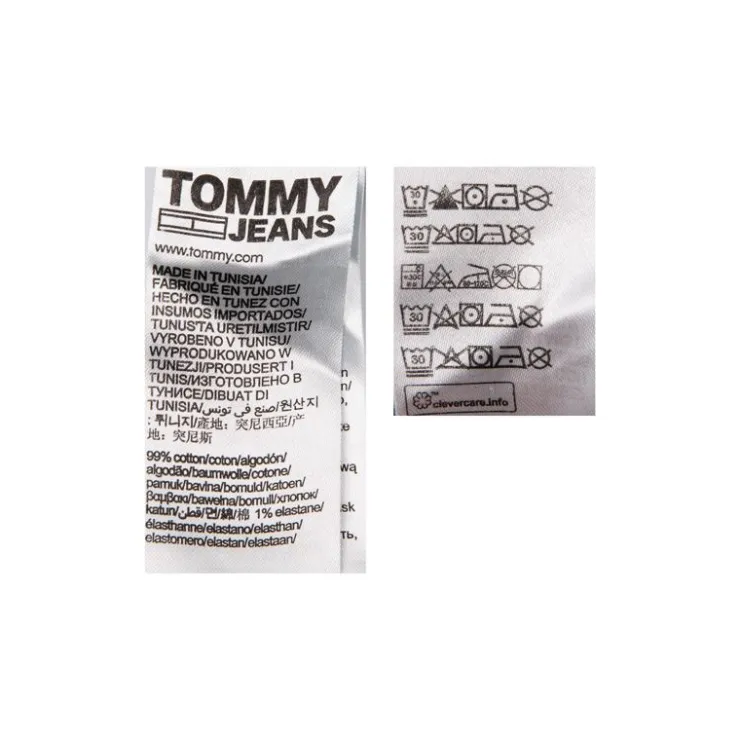 TOMMY HILFIGER Jean mom fit avec trous Femme BLEU Best