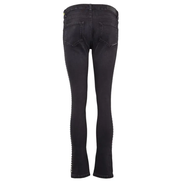 THE NEW DESIGNERS Jean destroy Femme NOIR Sale