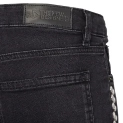 THE NEW DESIGNERS Jean destroy Femme NOIR Sale