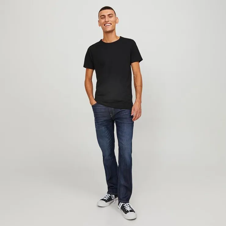 JACK & JONES Jean regular bleu foncé Homme BLEU FONCE Hot
