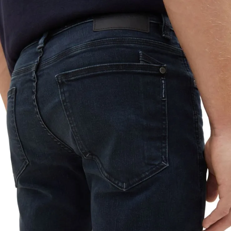 TOM TAILOR Jean slim dark blue denim Homme BLEU FONCE Sale