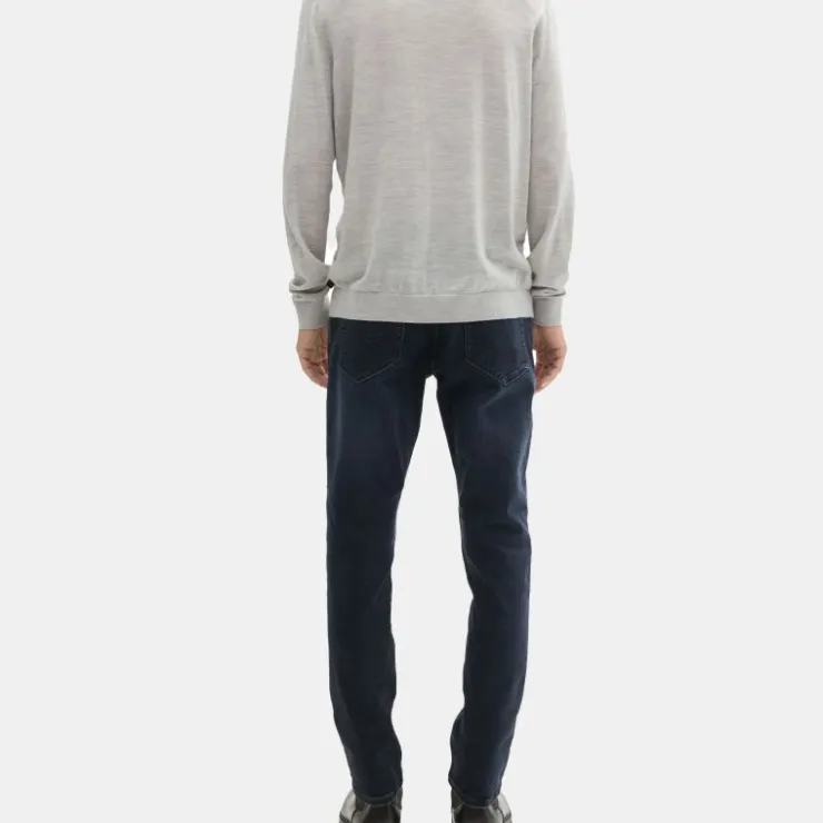 TOM TAILOR Jean slim denim dark stone blue black Josh Homme BLEU FONCE