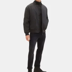 TOM TAILOR Jean slim used black denim josh Homme NOIR Discount